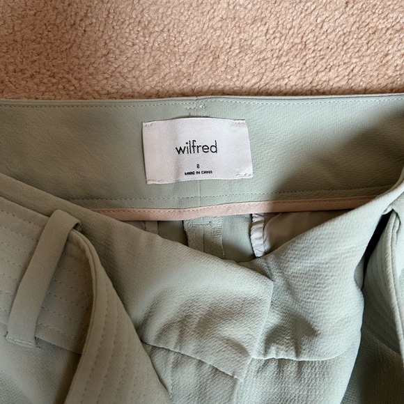 Aritzia Sage Green Trousers - Picture 2 of 4